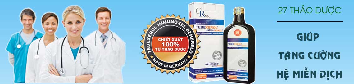 tebexerol immunoxel tăng cường hệ miễn dịch