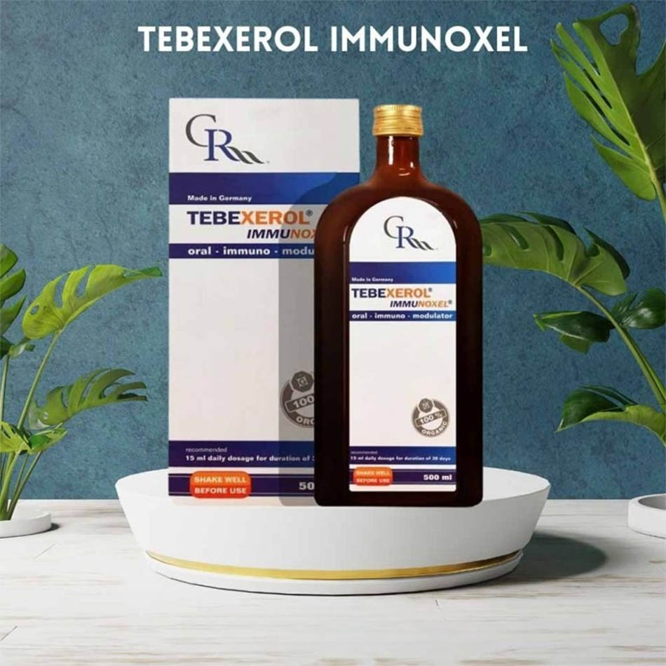 Thông báo về việc thay đổi mẫu tem chống giả của sản phẩm TEBEXEROL IMMUNOXEL