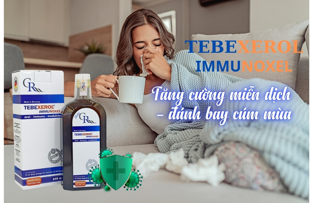 Tebexerol Immunoxel có thể giúp phòng ngừa cúm hiệu quả