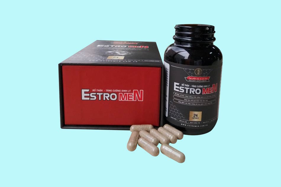 Hình ảnh hộp Estromen dạng viên nang