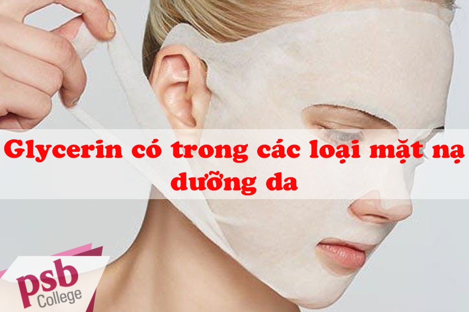 Glycecin có mặt trong thành phần các mặt nạ dưỡng da