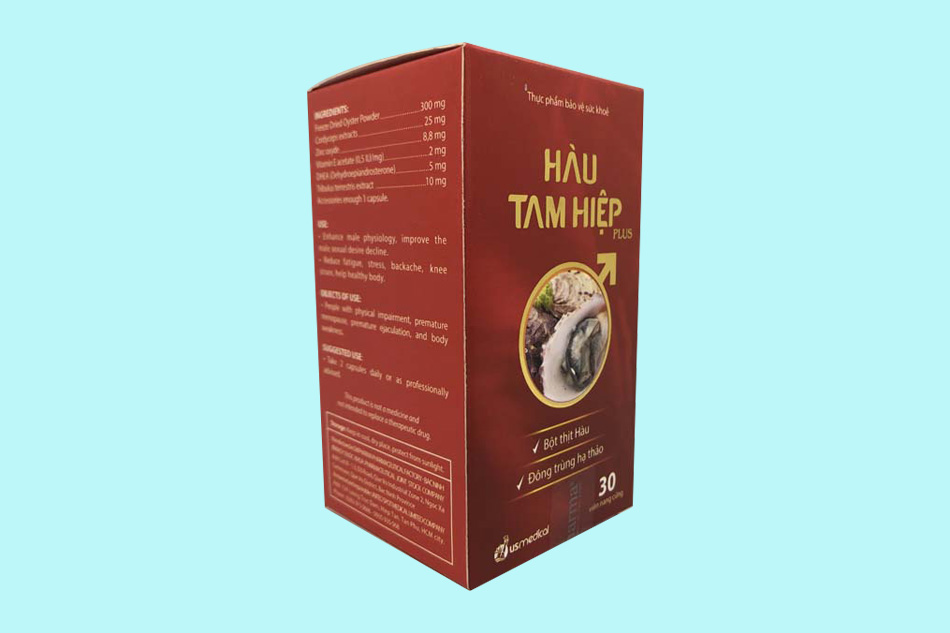 Hàu Tam Hiệp Plus - tăng cường sinh lý phái mạnh