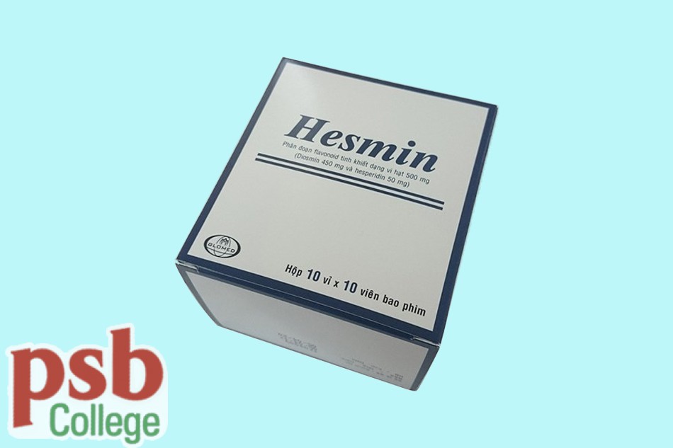 Hình ảnh hộp thuốc Hesmin