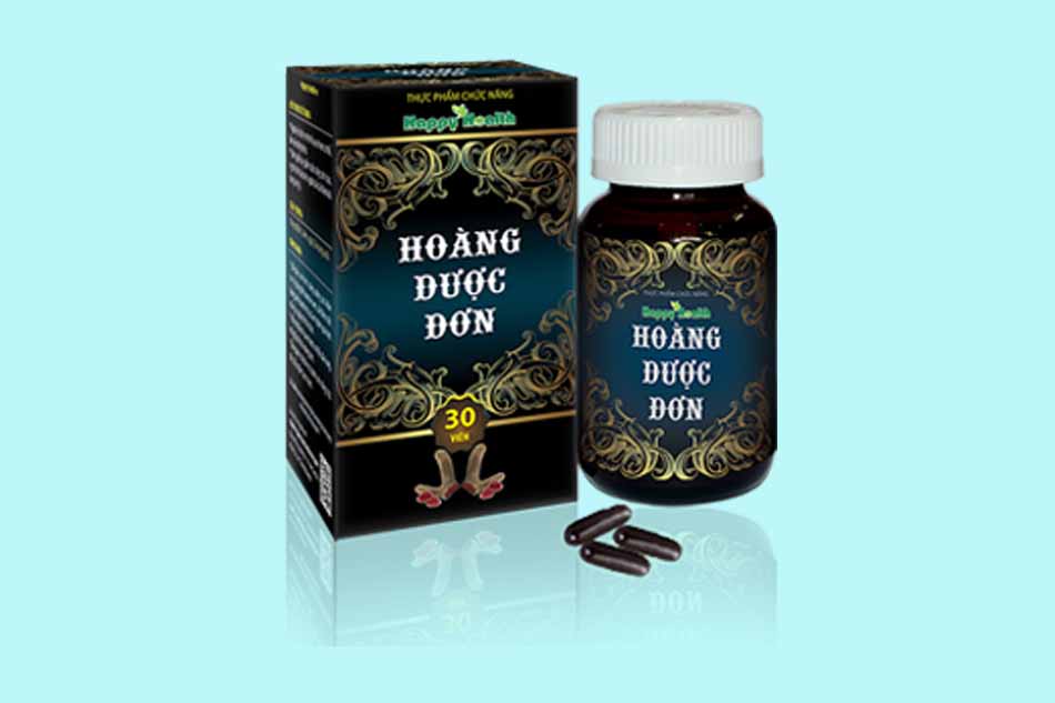 Hình ảnh hộp Hoàng Dược Đơn mẫu mới