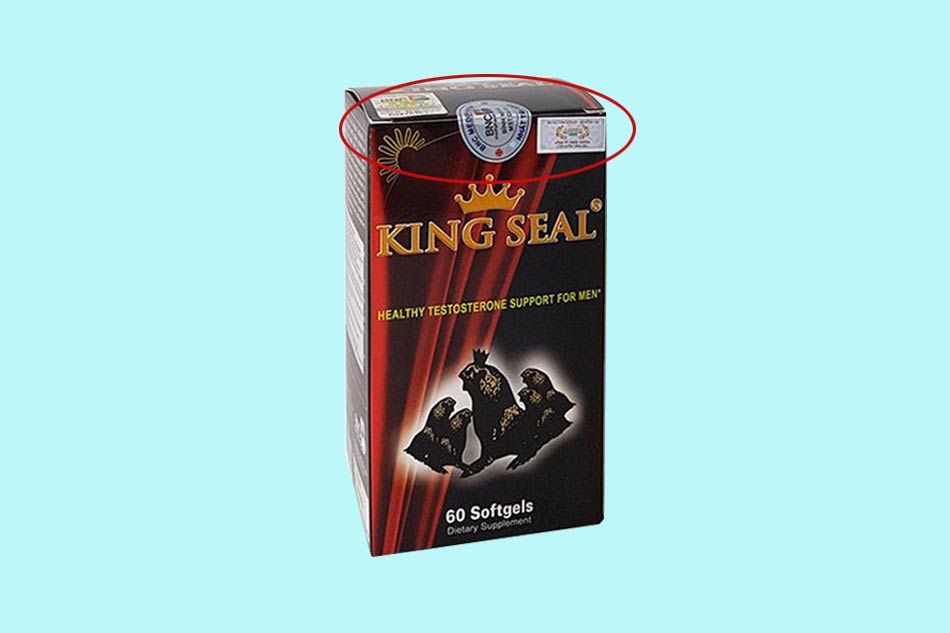 Tem chống giả của sản phẩm King Seal 