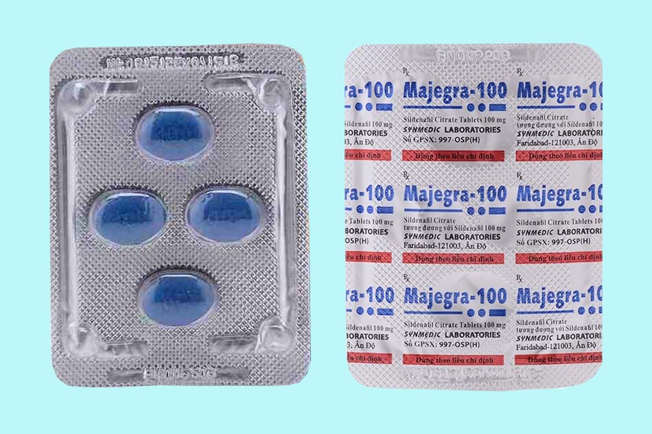 Vỉ thuốc Majegra 100