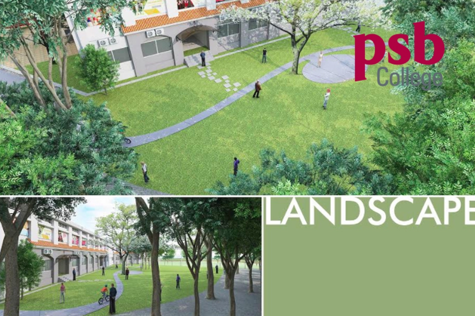 Khuôn viên của học viện PSB College