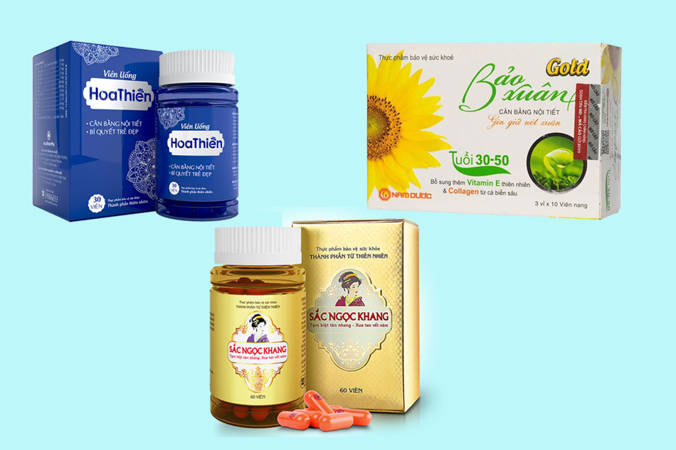 So sánh viên uống Sắc Ngọc Khang, Hoa Thiên và Bảo Xuân