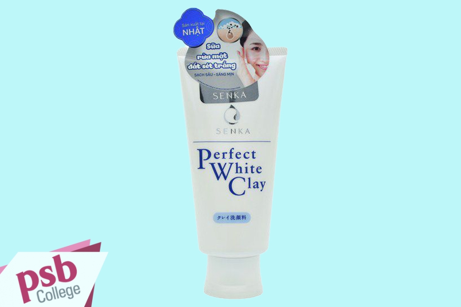 Sữa Rửa Mặt Tạo Bọt Senka Perfect White Clay xuất xứ từ Nhật Bản