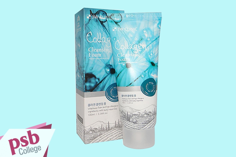 Sữa rửa mặt 3W Clinic Collagen White Cleansing Foam