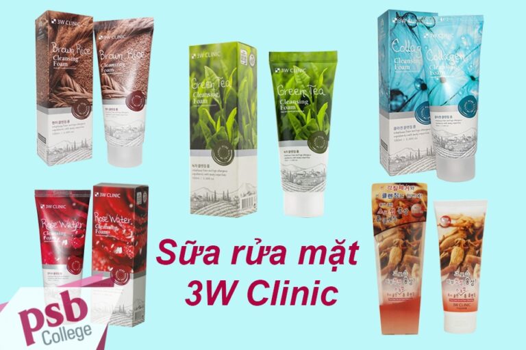 Sữa rửa mặt 3W Clinic