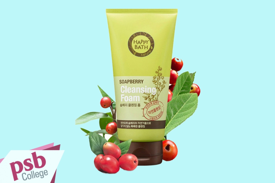 Sữa rửa mặt Happy Bath Soapberry Cleansing Foam