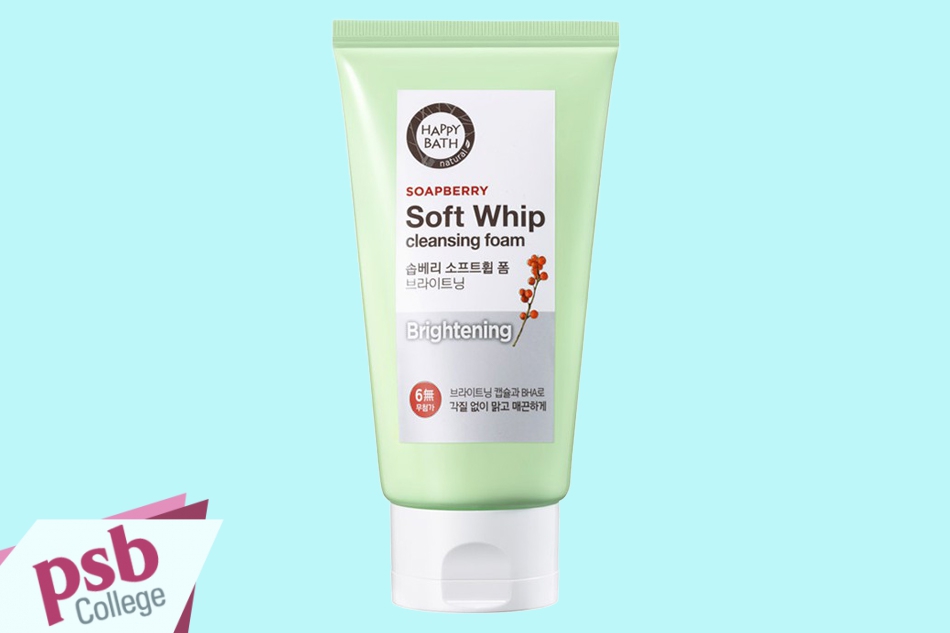 Sữa rửa mặt Happy Bath Soapberry Soft Whip cleansing foam