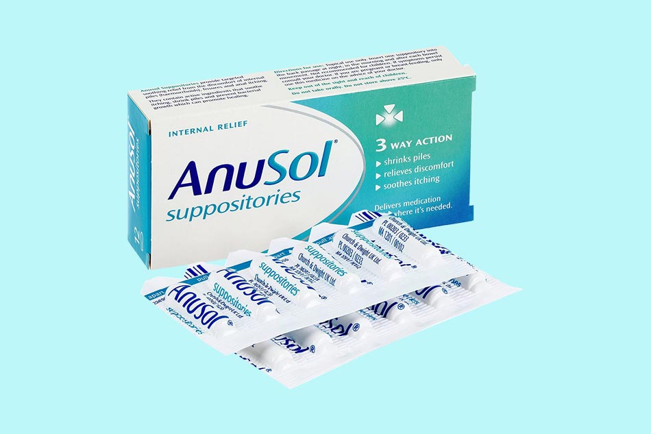 Thuốc nhét hậu môn Anusol