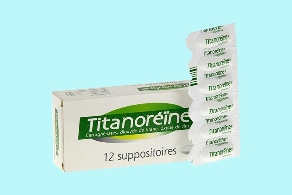 Thuốc đặt Titanoreine chữa bệnh trĩ