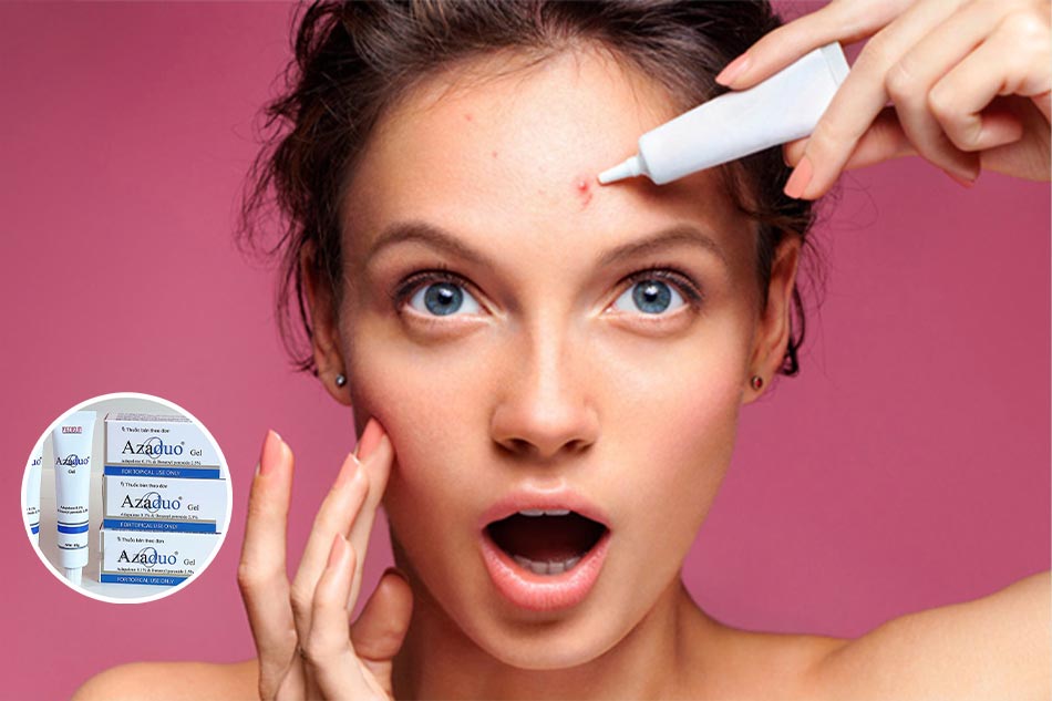 Lưu ý khi sử dụng Azaduo trị mụn