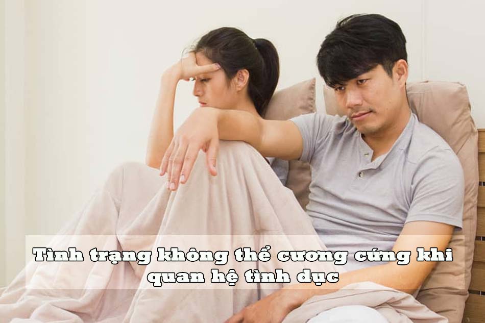 Rối loạn cương dương khiến nam giới không thể cương cứng