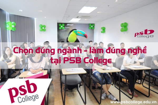 Chương trình chọn đúng ngành - làm đúng nghề tại PSB College
