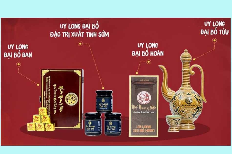 Bài thuốc Uy Long Đại Bổ