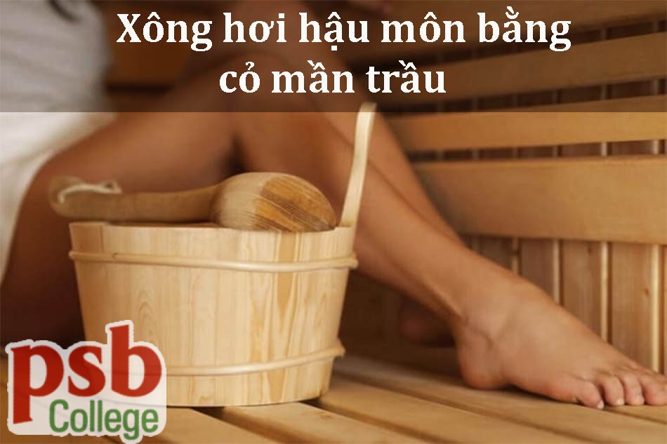 Xông hơi hậu môn bằng cỏ mần trầu