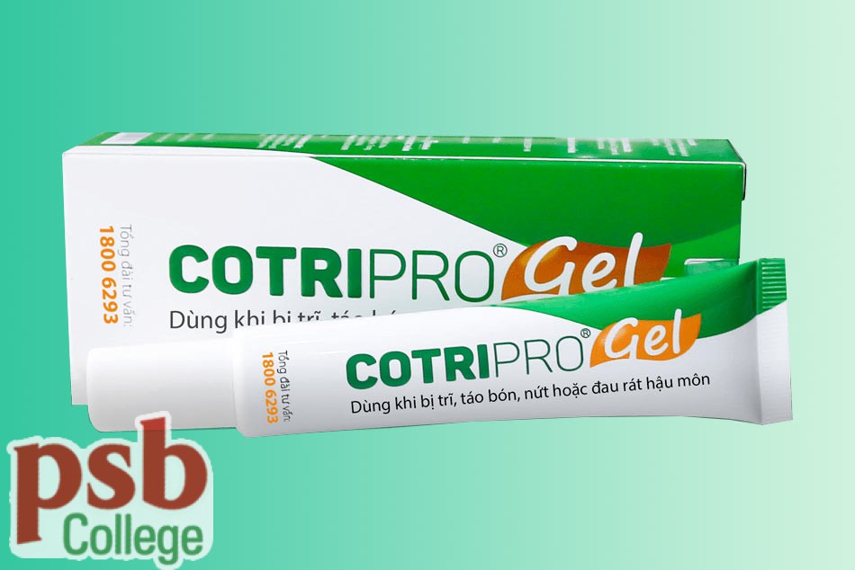 Cotripro Gel làm co trĩ nhanh chóng