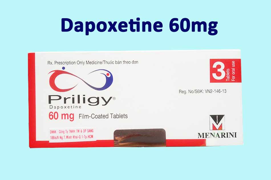 Priligy chứa 60mg Dapoxetine
