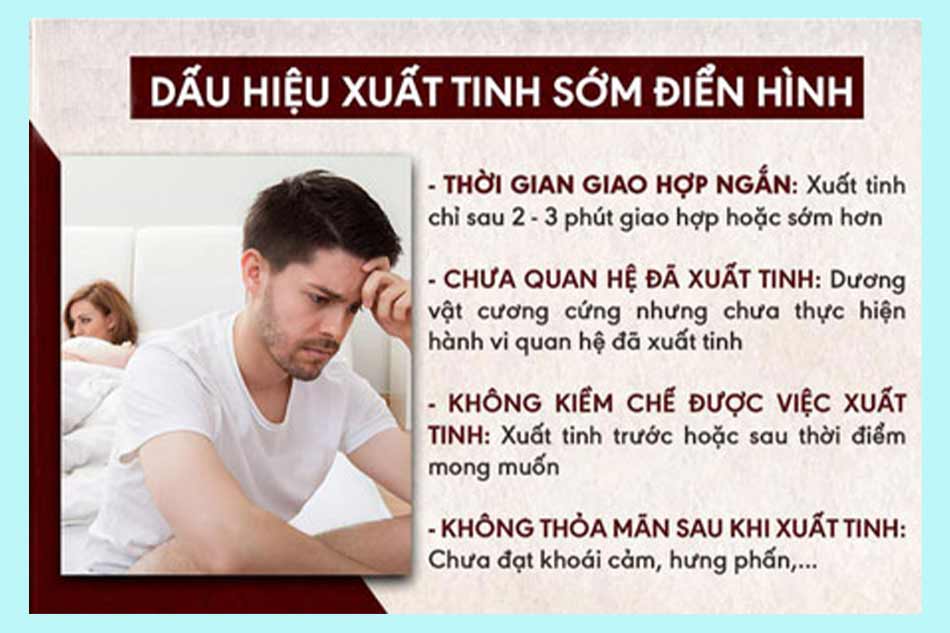 Dấu hiệu xuất tinh sớm