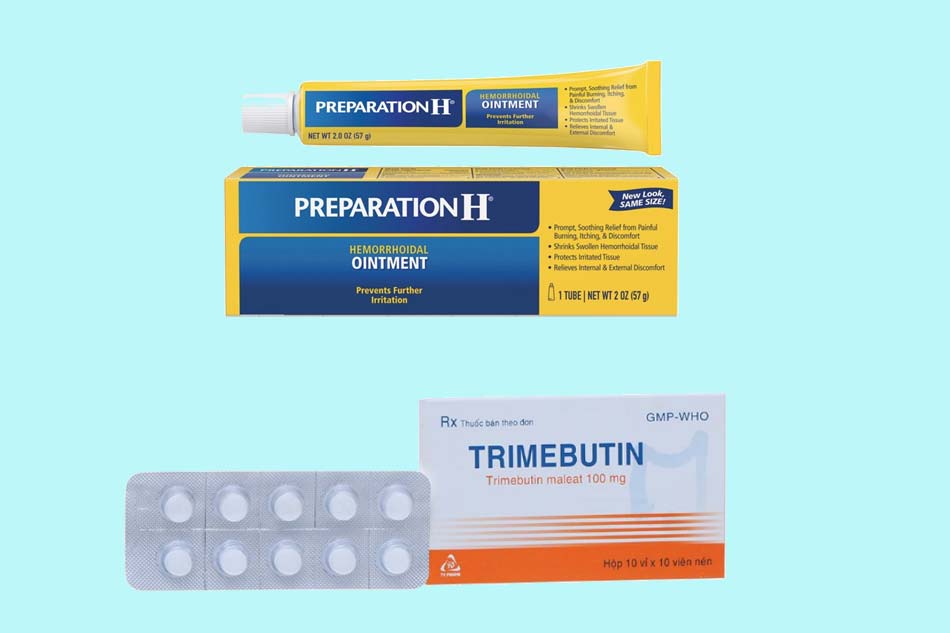 Dùng thuốc giảm đau trĩ