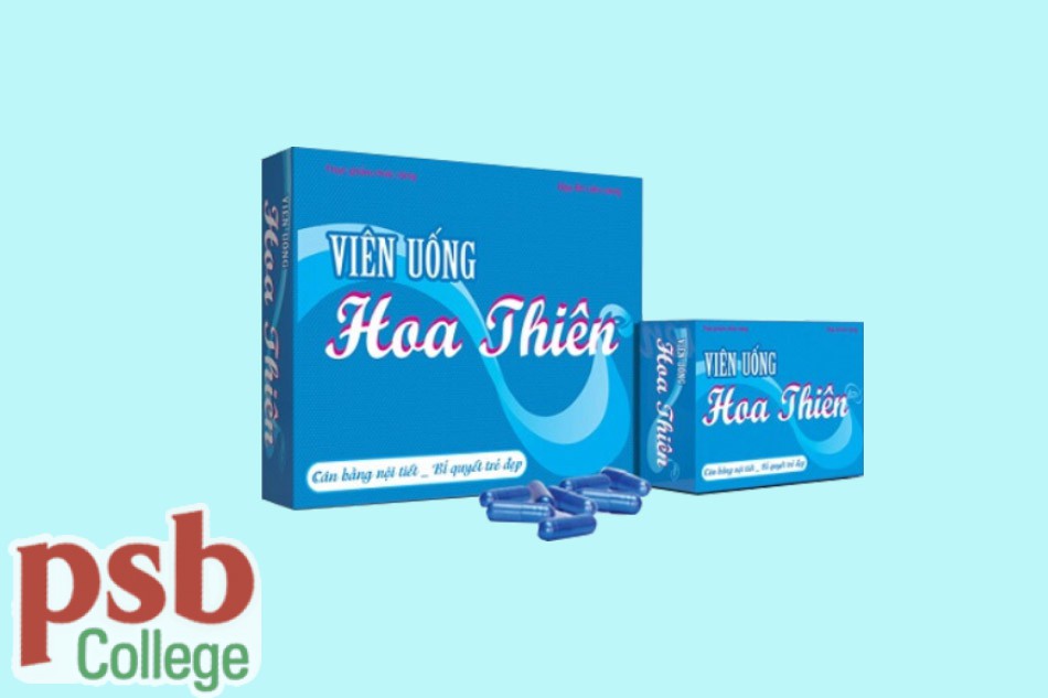 Hình ảnh viên uống Hoa Thiên