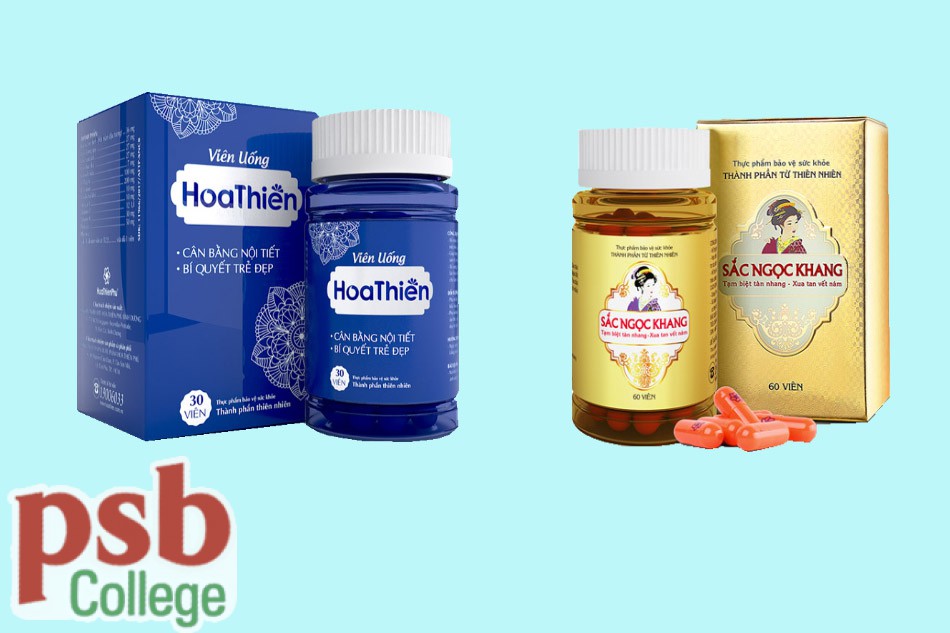 Hình ảnh viên uống Hoa Thiên