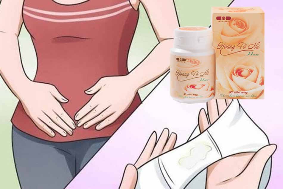 Hoàng Tố Nữ cải thiện tình trạng huyết trắng