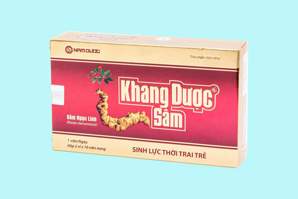 Khang Dược Sâm - Sinh lực thời trai trẻ
