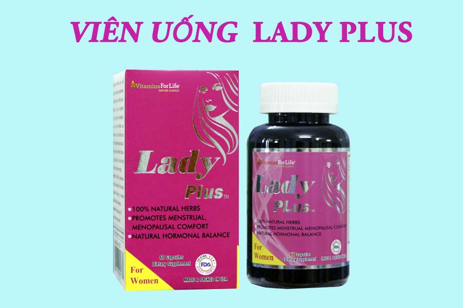 Hình ảnh viên uống Lady Plus