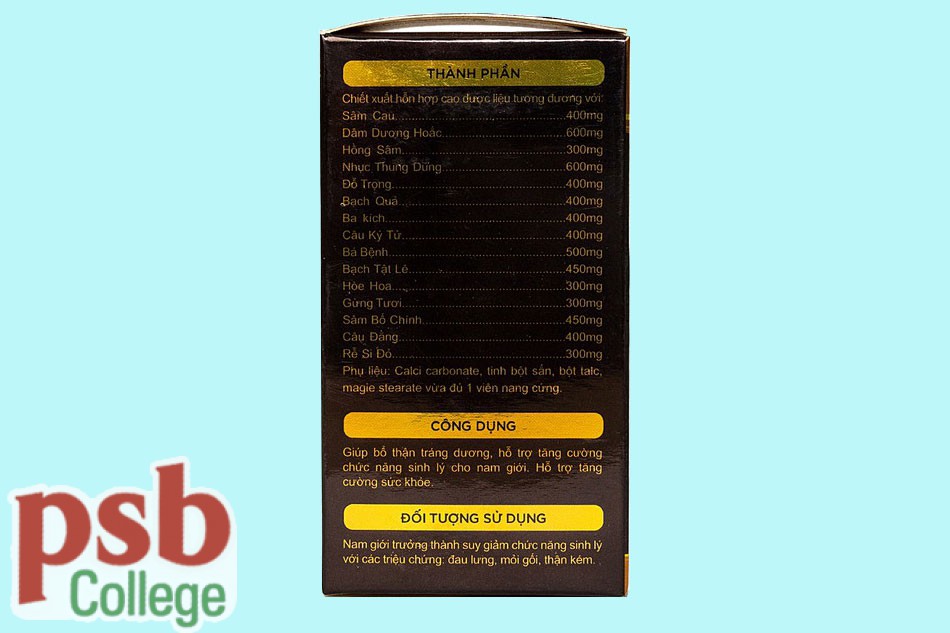 Hình ảnh mặt sau Mãnh Lực Khang