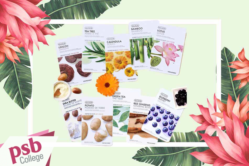 Mặt nạ The Face Shop Real Nature Mask Sheet với thành phần từ tự nhiên.