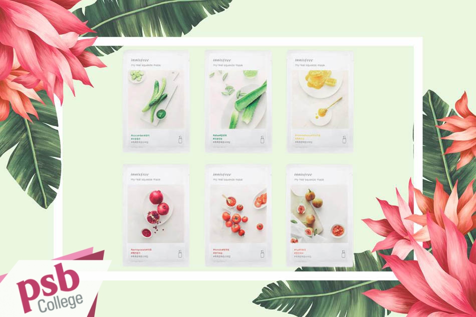 Mặt nạ dưỡng da Innisfree My Real Squeeze Mask với nhiều mẫu mã khác nhau.