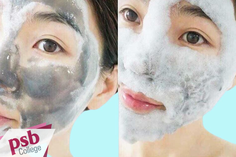 Mặt nạ sủi sủi bọt để làm sạch và khơi thông lỗ chân lông trên da.
