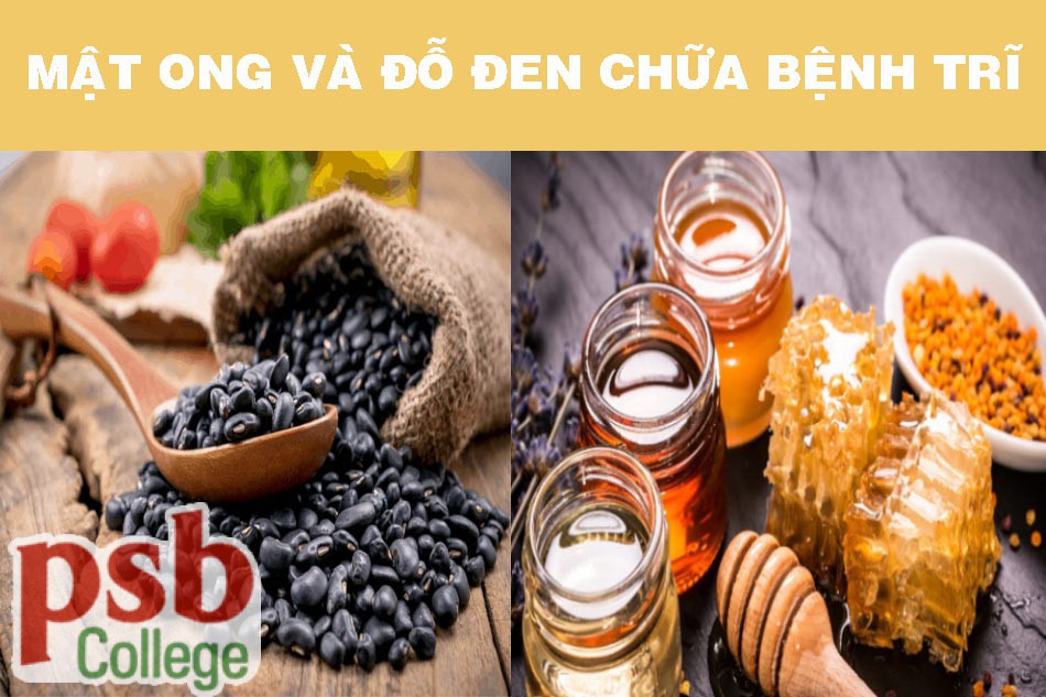 Mật ong và đỗ đen chữa bệnh trĩ