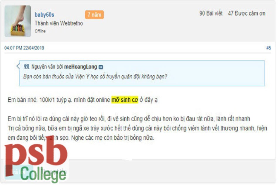 Hình ảnh Mỡ Sinh Cơ