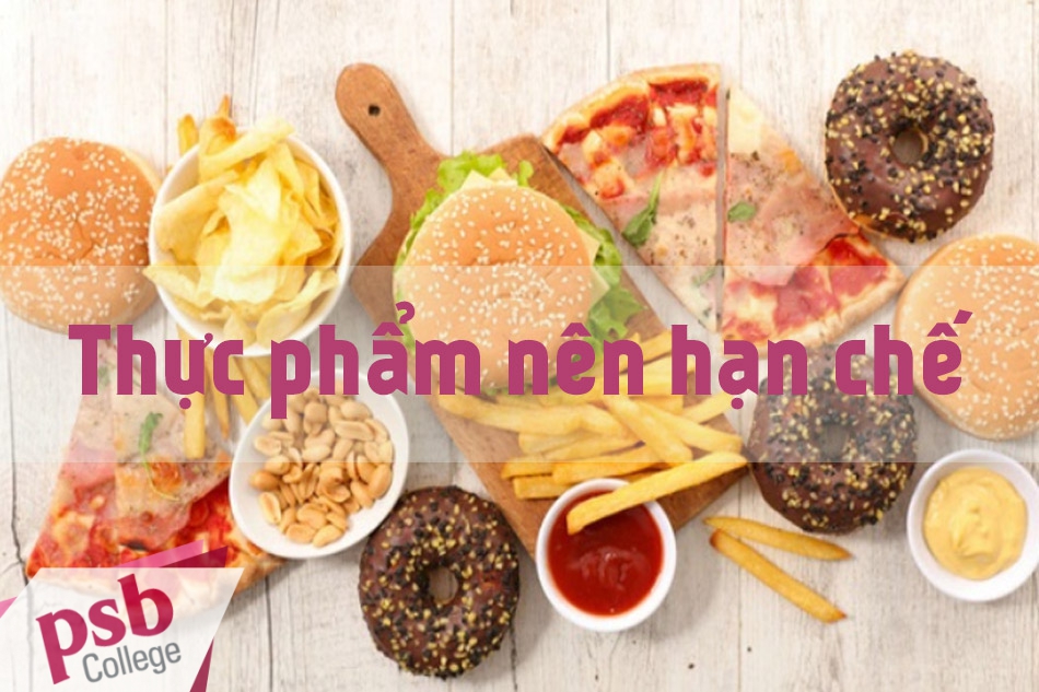 Thực phẩm hạn chế sử dụng để tránh mụn đầu đen