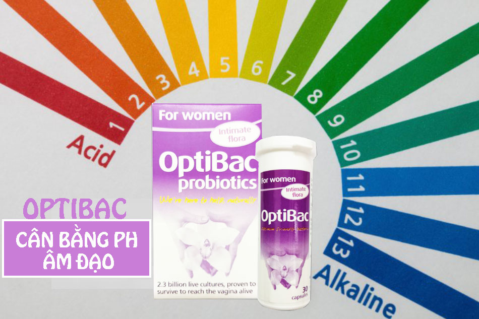 Otibac Duy trì cân bằng pH âm đạo