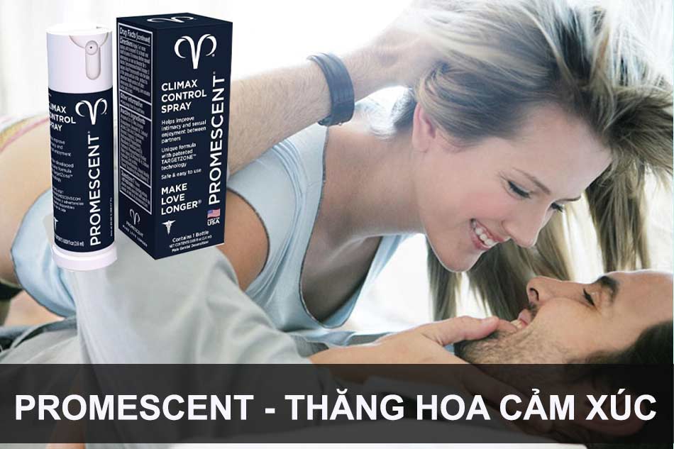 Promescent giúp thăng hoa cảm xúc trong tình yêu