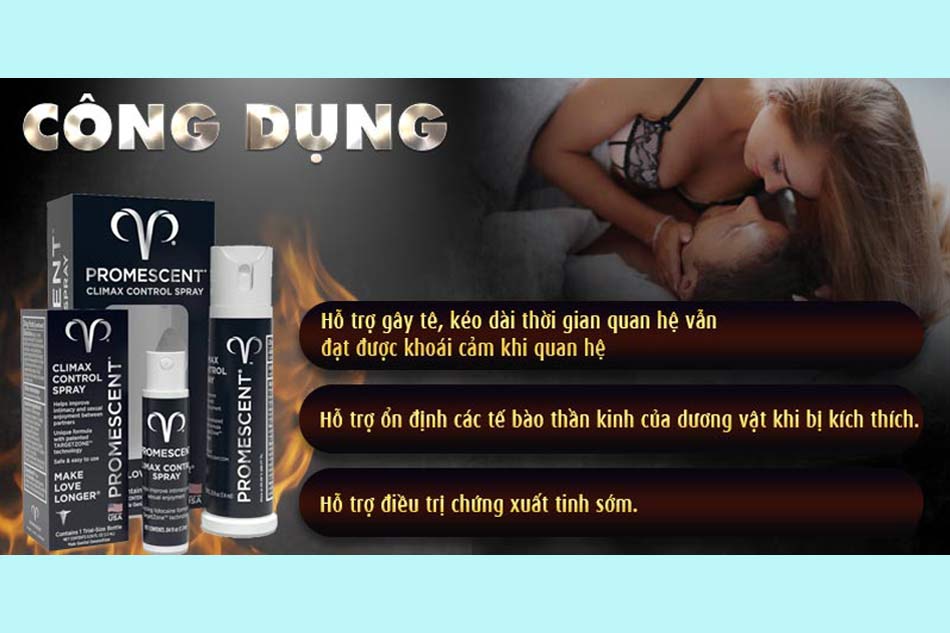 Tác dụng của Promescent