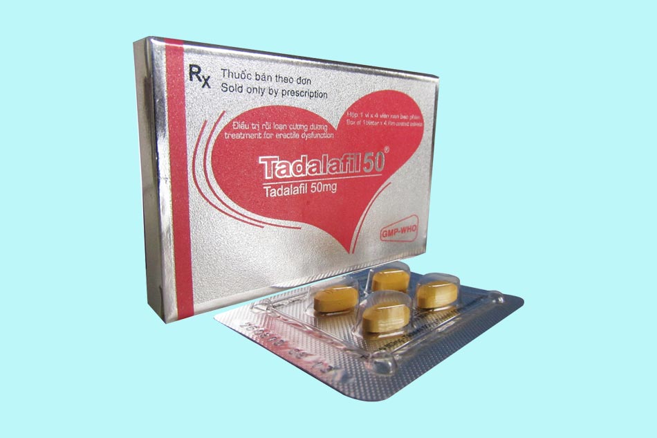 Tadalafil sử dụng cho bệnh nhân rối loạn cương dương