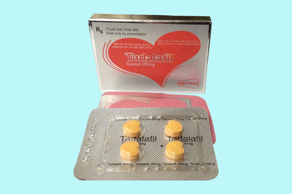 Tadalafi bào chế dạng viên nén