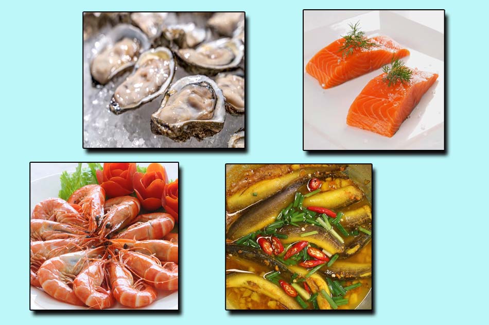 Một số hải sản giúp tăng cường sinh lý
