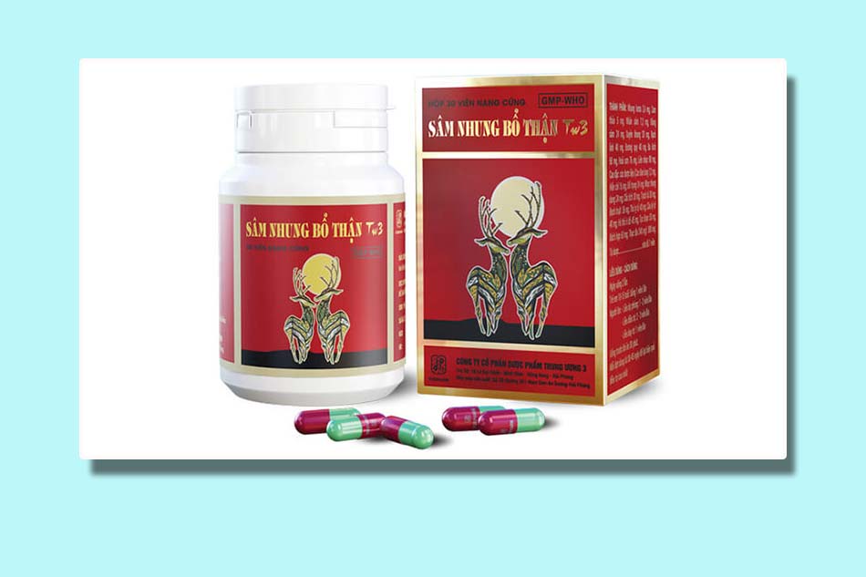 Sâm Nhung Bổ Thận TW3