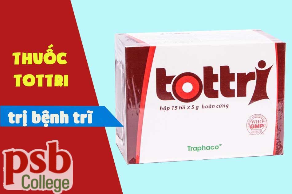 Thuốc chữa trị bệnh trĩ Tottri