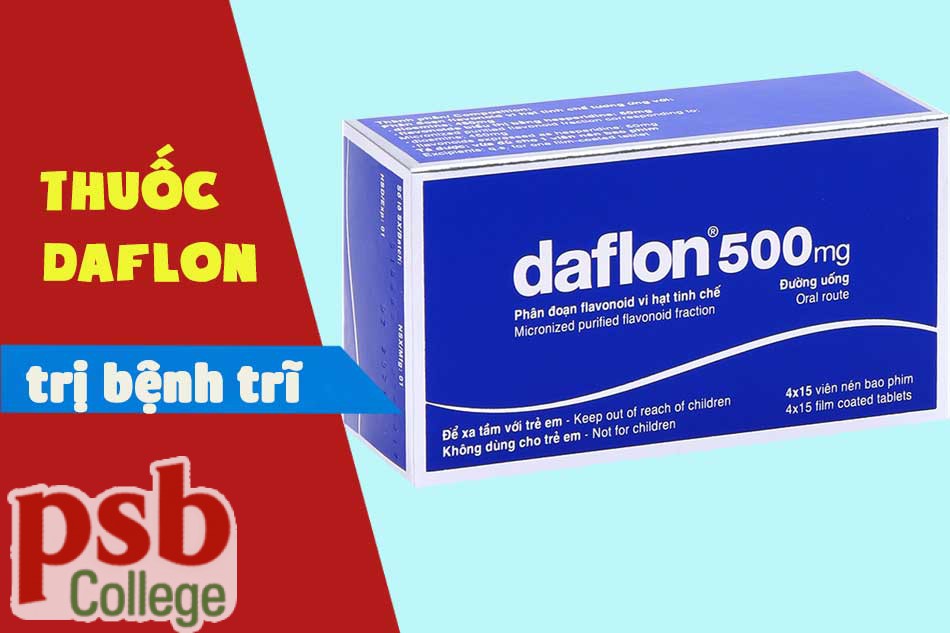 Thuốc Daflon chữa trị bệnh trĩ