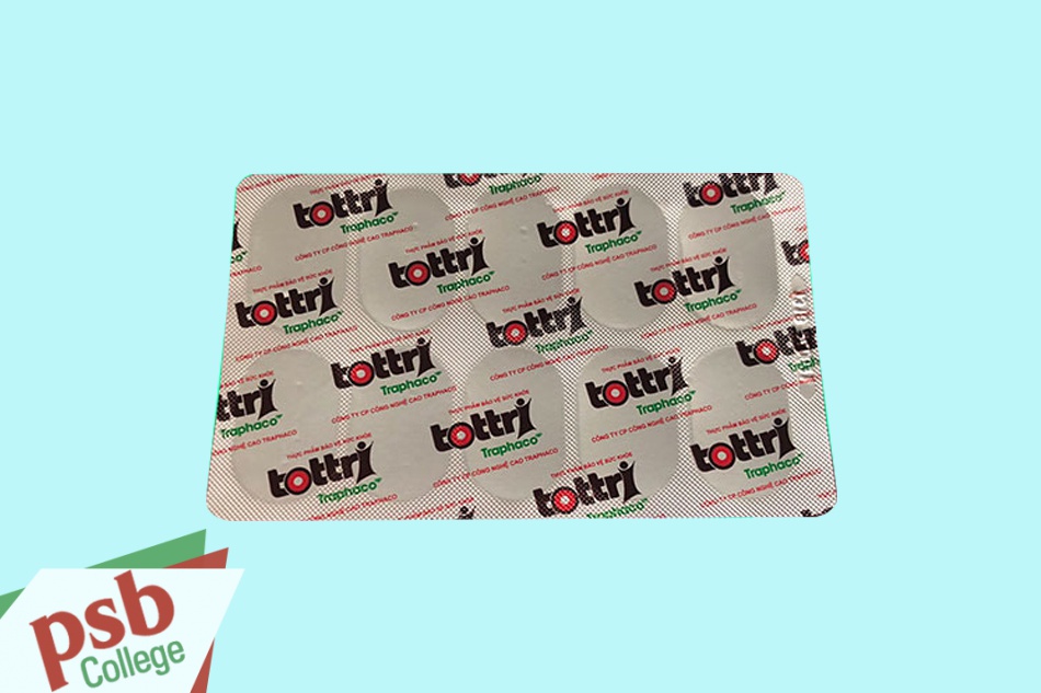 Mặt dưới vỉ Tottri